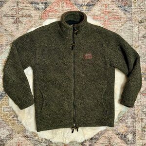 Men’s Over The Edge Zip-up Sherpa Jacket-Large